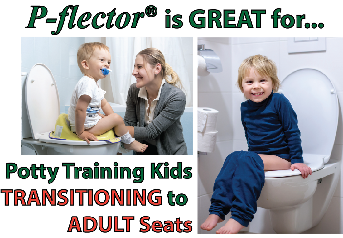 Potty-training Kids Transitioning to Adult Toilet Seats is a BIG DEAL!